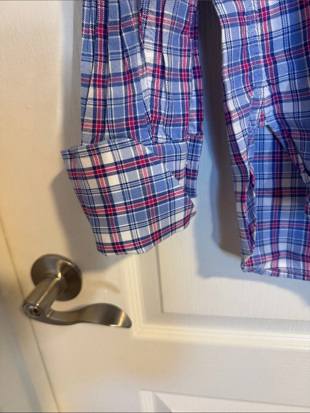 Classic Blue Plaid Button-Down Shirt by J. Crew
